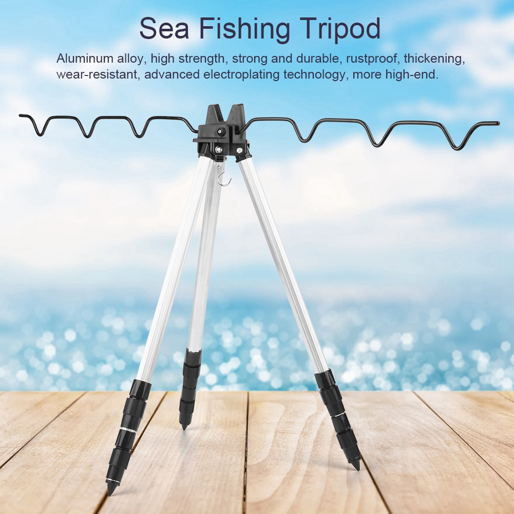 Fishing Pole Tripod Holders Mu - огляд і ціна Fishing Rod Rack