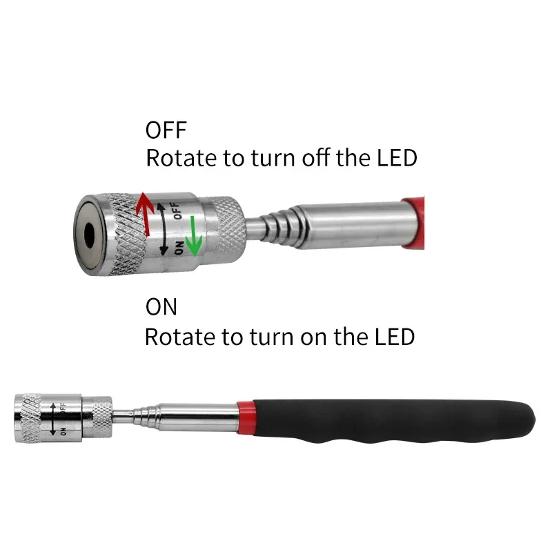 Telescopic Magnetic Pen Extend - огляд і ціна Fishing Rod Telescopic