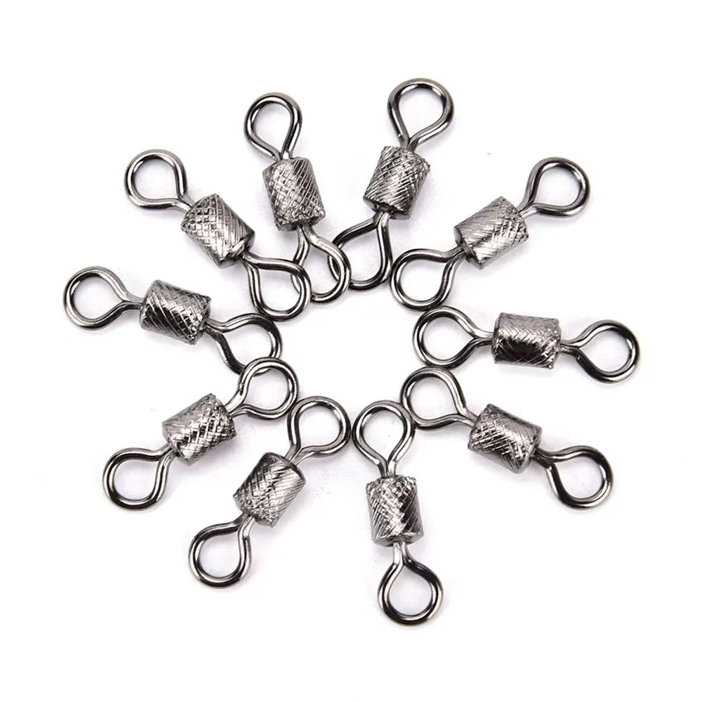 100pcs/box Fishing Swivel 1#-1 - огляд і ціна Fishing Rod Case