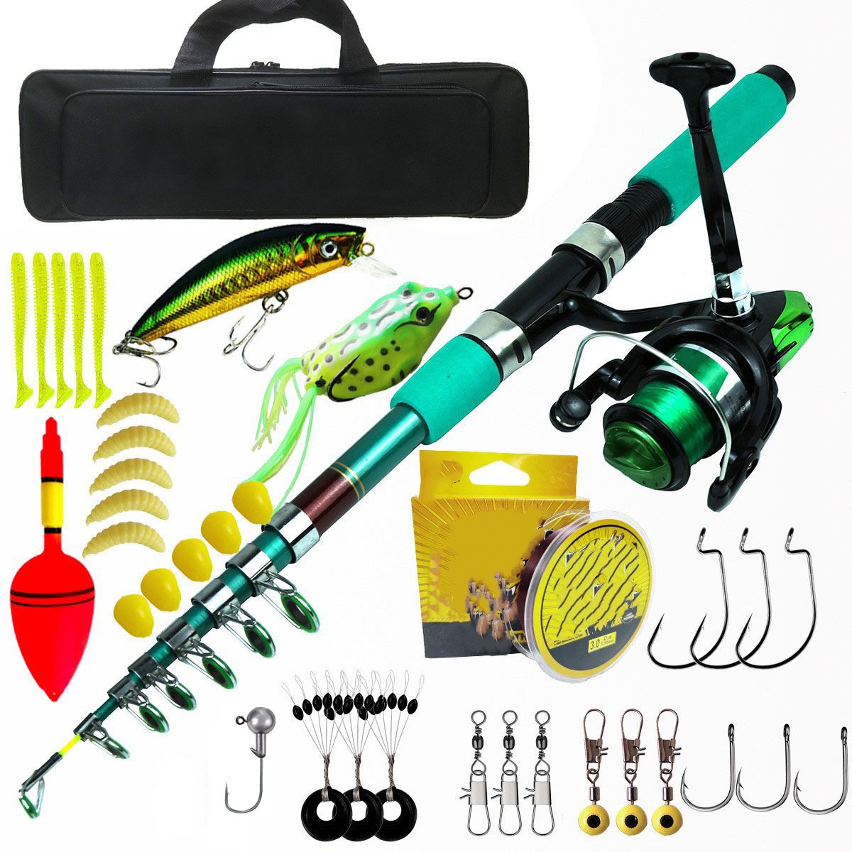 Portable Ultralight Carp Teles - огляд і ціна Fishing Rod Telescopic
